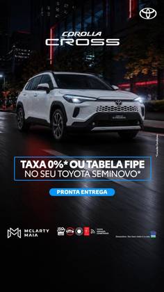 TOYOTA COROLLA CROSS 2.0 VVT-IE FLEX XRE DIRECT SHIFT TOYOTA COROLLA CROSS 2.0 VVT-IE FLEX XRE DIRECT SHIFT
